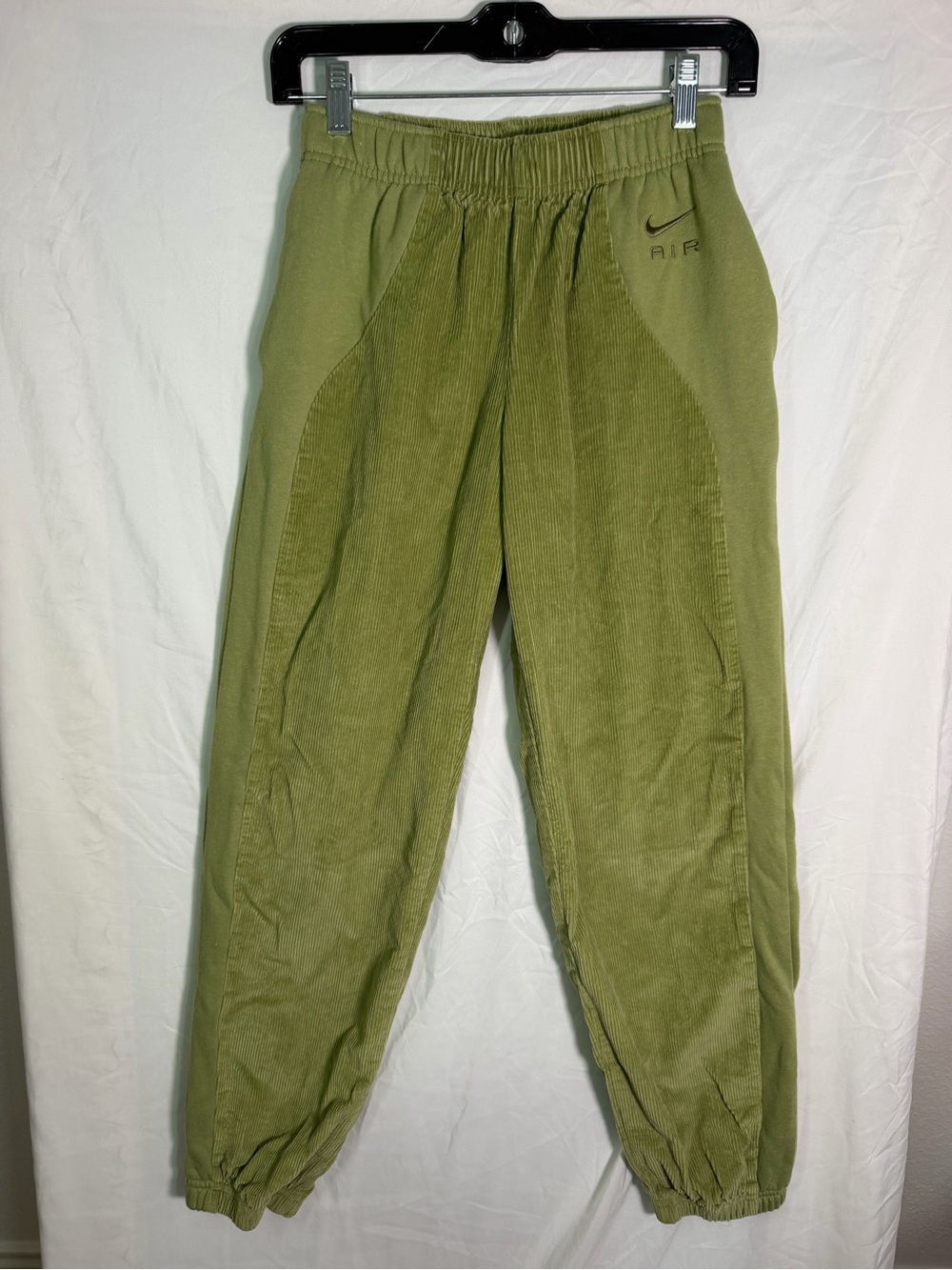 Nike Air Olive Green Corduroy Sweatpants